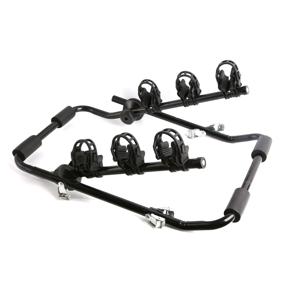 Foldable 3 Bikes Carrier Hatchback SUV Car Rack D102676