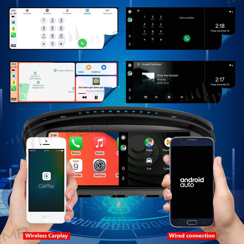 8.8 inch IPS Screen Android 10 Qualcomm 8-core 4+64G Carplay Head Unit T61467