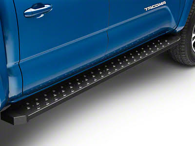 Black Steel Running Boards C913