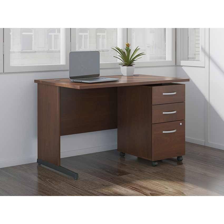 3 Drawer Mobile Pedestal in Hansen Cherry F644