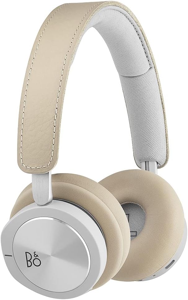 Pink Wireless Bluetooth On-Ear Headphones with Active Noise Cancellation and Microphone F294854