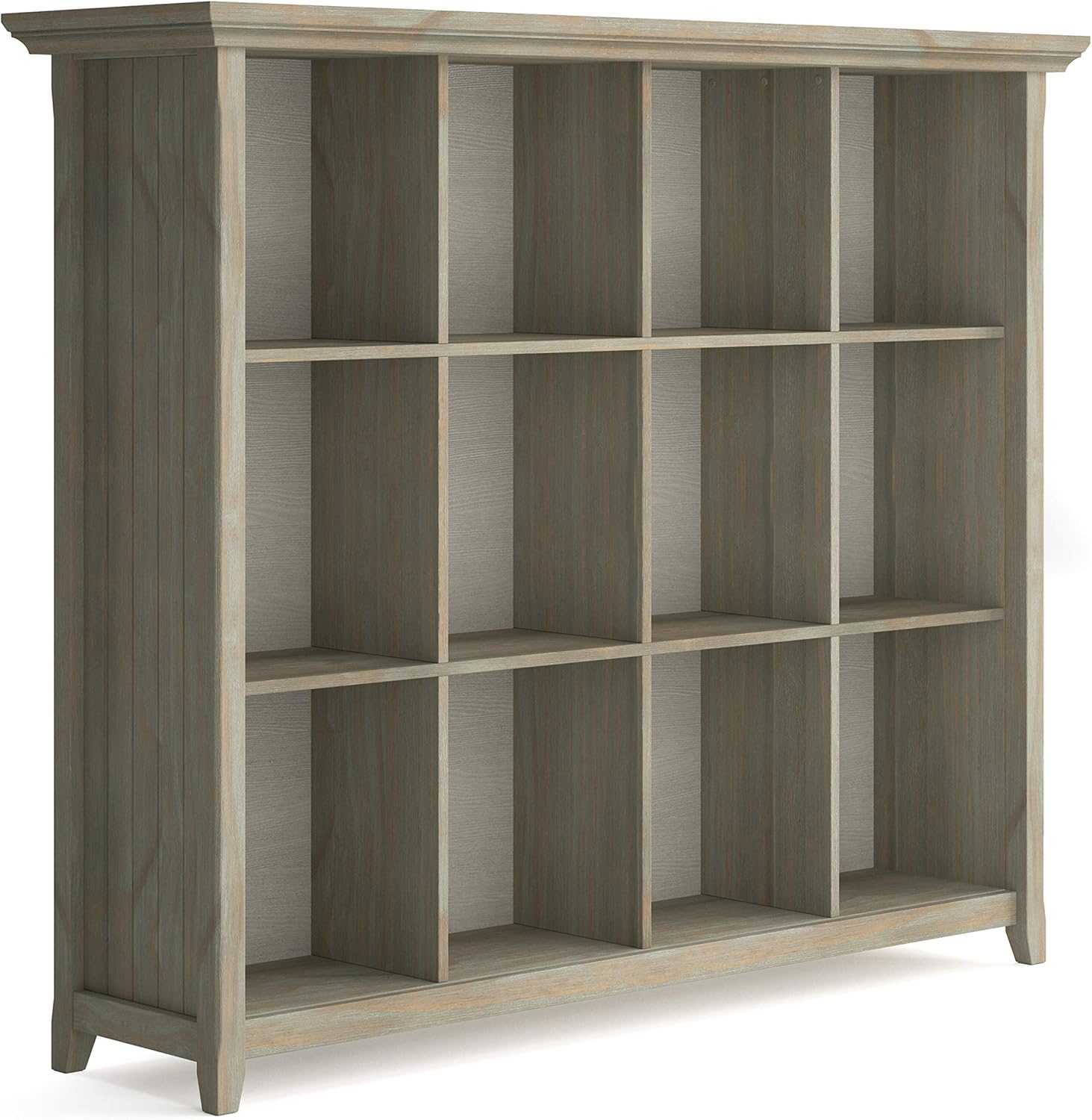 Black 12 Cube Storage with 12 Shelves S59444