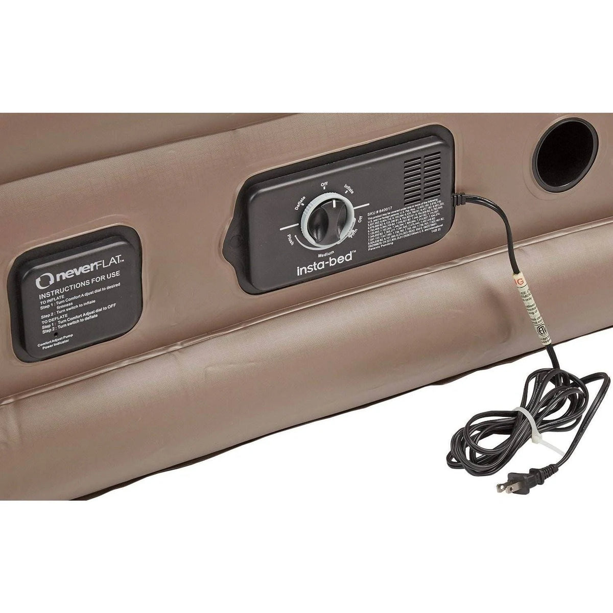 Raised Queen Air Bed Mattress with Never Flat Air Pump (3 Pack) A26257