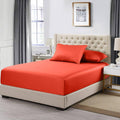 608TC 100% Cotton Split Top California King Fitted Sheet A89825