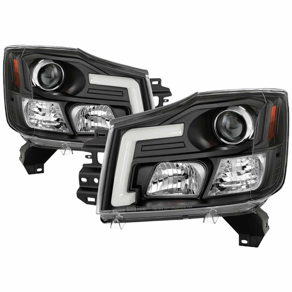 Black Projector Headlights K58643
