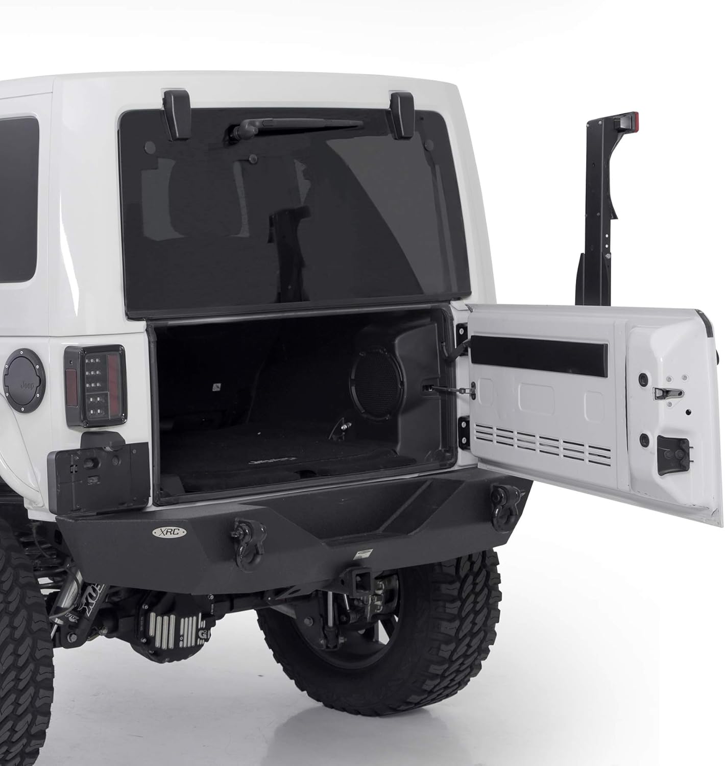 Black Oversize Tire Carrier K963