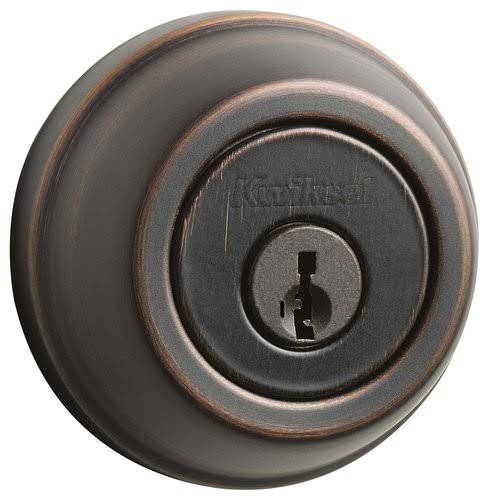 Satin Chrome Double Cylinder Deadbolt T2295