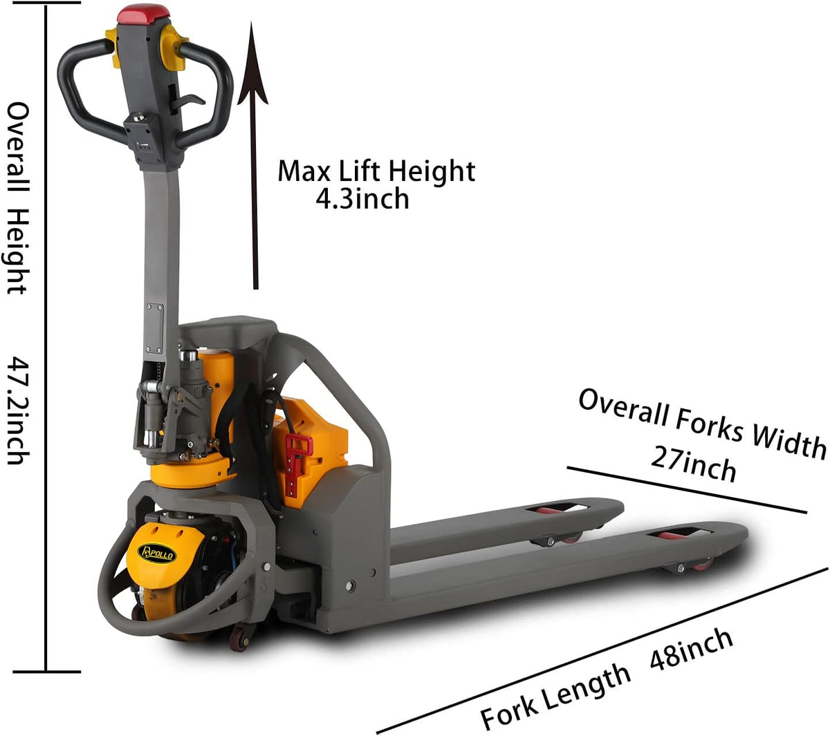 Electric Pallet Jack Truck Lithium Battery 48V/20Ah S499538