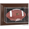 Navy Framed Wall-Mountable Football Display Case E743117