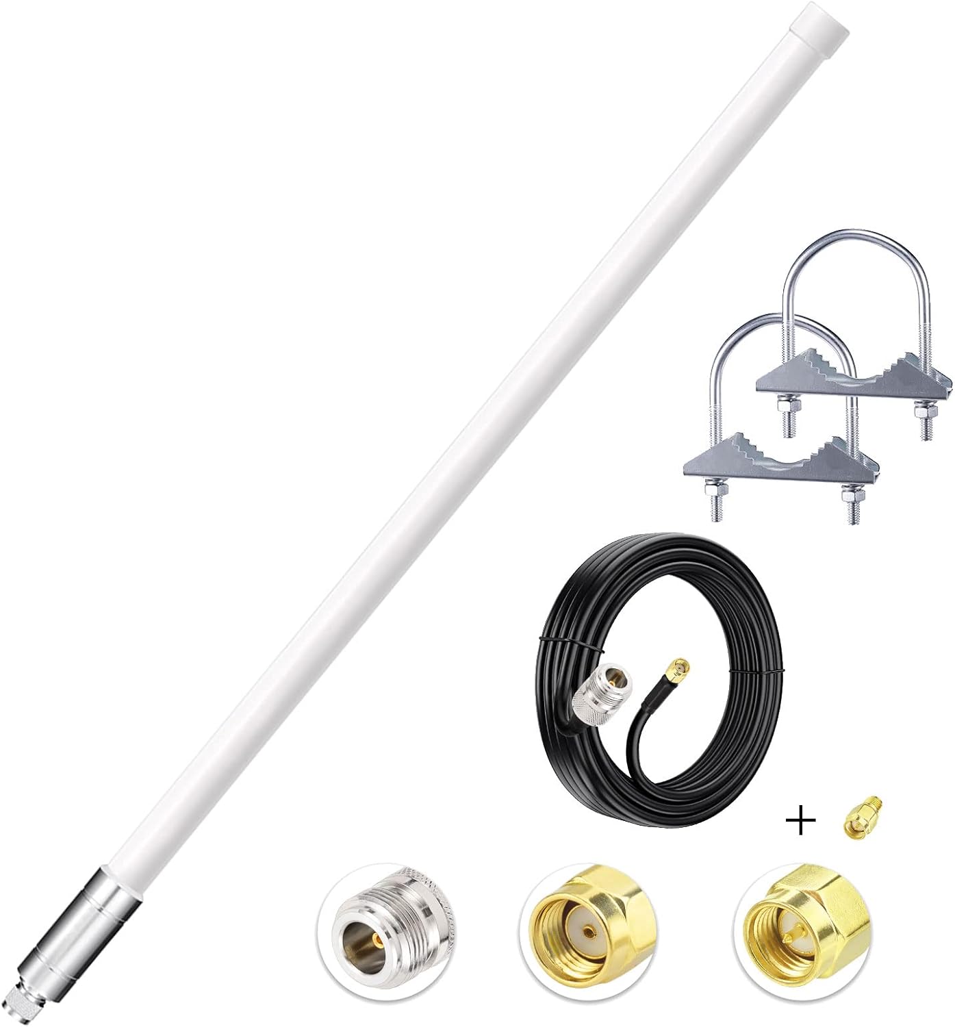 31.5inch 5.8 dBi Omni Fiberglass LoraWan Antenna Pack of 2 H4239