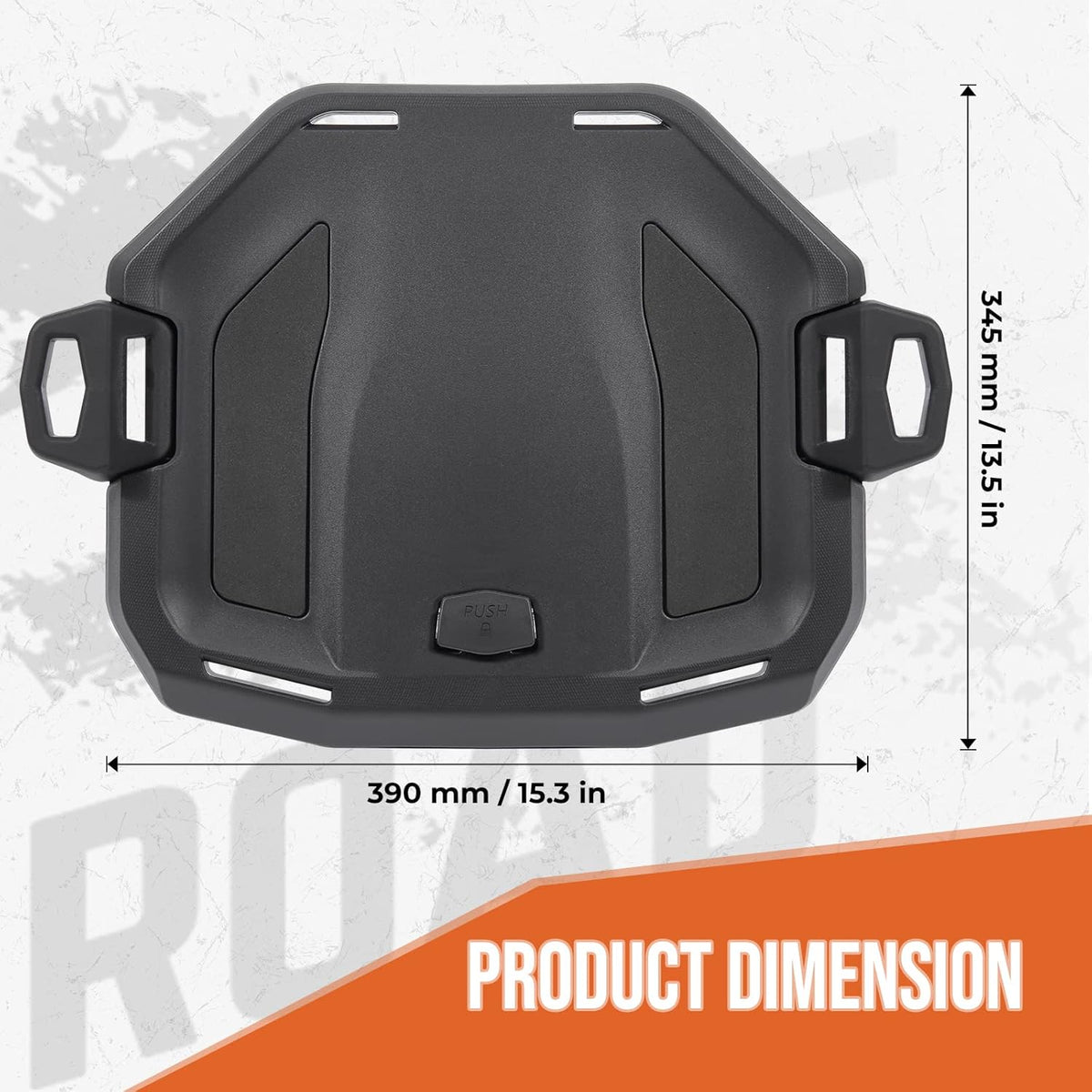 Ryker Rear Rack Compatible with Can-Am Ryker 600, 900 & Rally Edition C1380