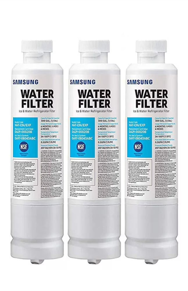 3 Pack Refrigerator Water Filter D807939