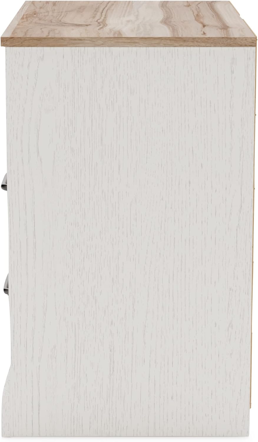 White 3 Drawer Wood Chest J40368
