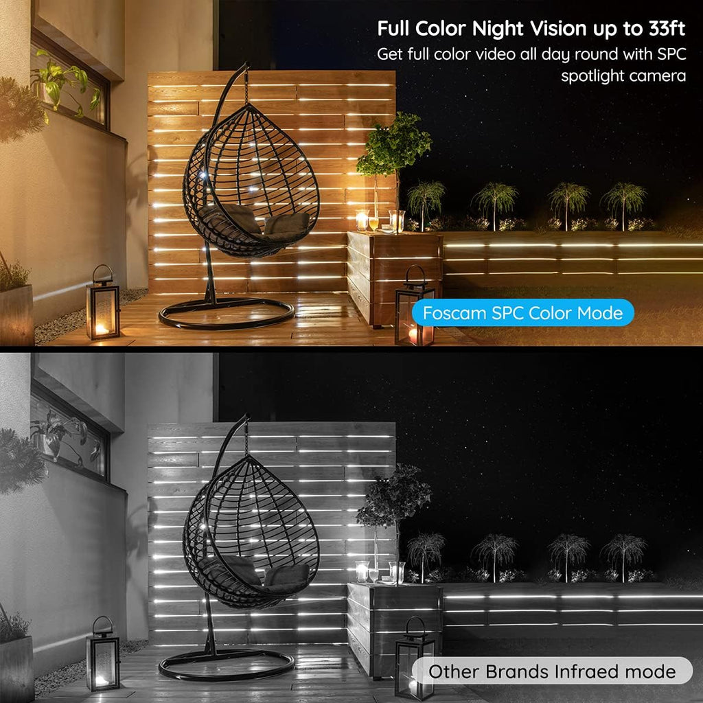 2K/4MP Wifi Security Camera with Color Night Vision O1112