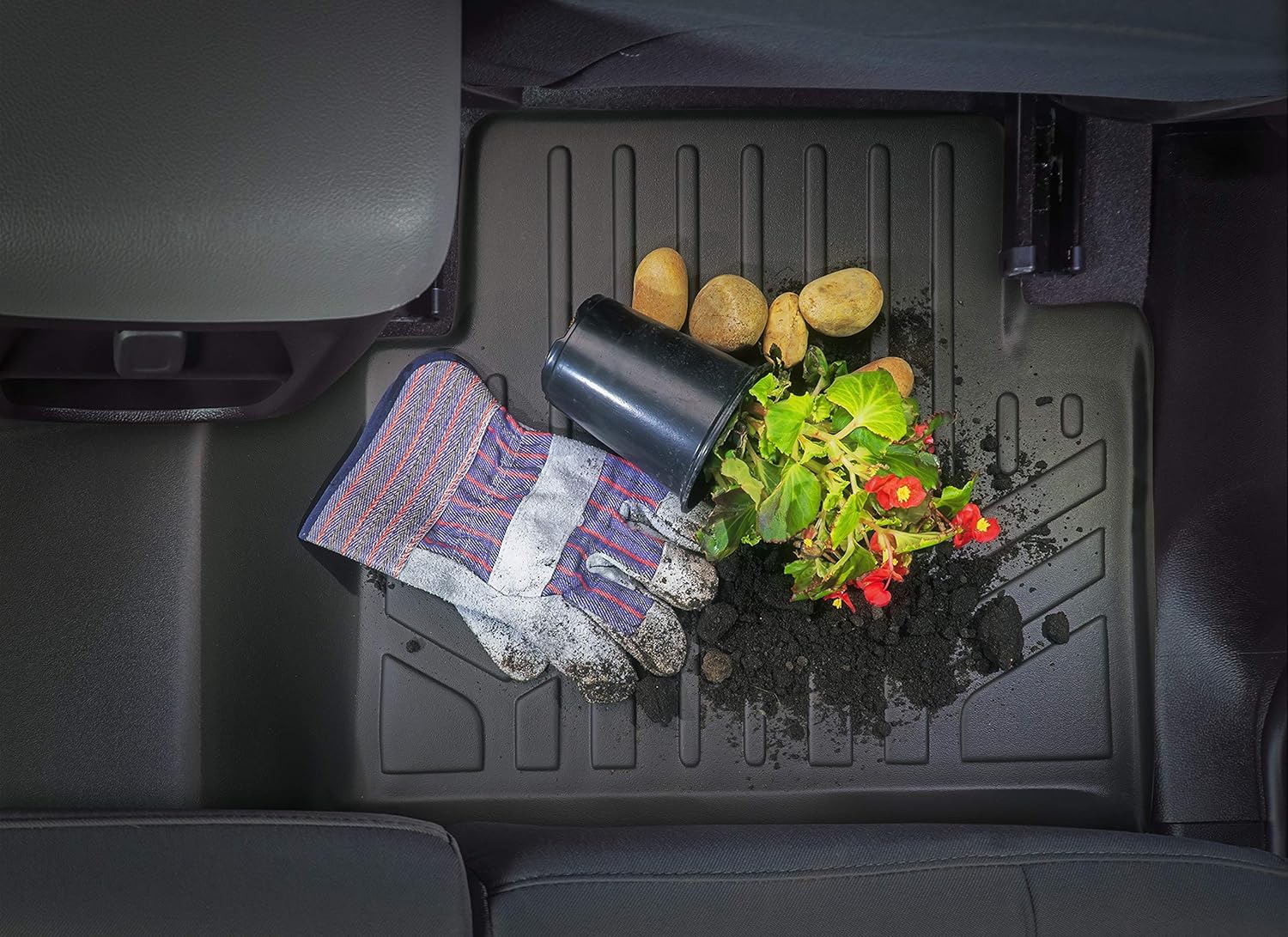 Black Custom Fit Cargo Trunk Liner Floor Mat A95848