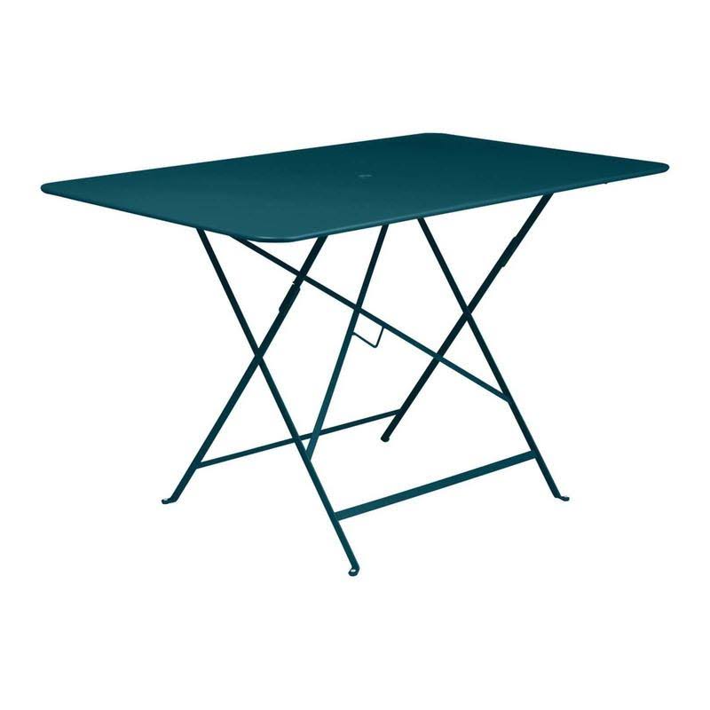 Red Ochre Metal Bistro Table T609