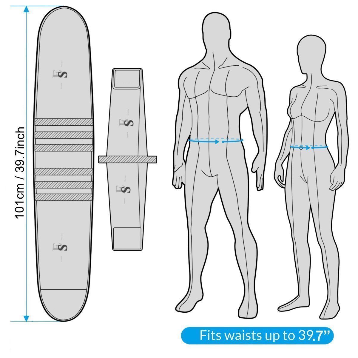 XL Waist Trimmer Sweat Belt R559270