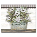 Vintage Farmhouse Glass Cutting Board 15" by 12" I24721