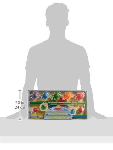 Wooden Fishing Game with 2 Magnetic Rods I541474