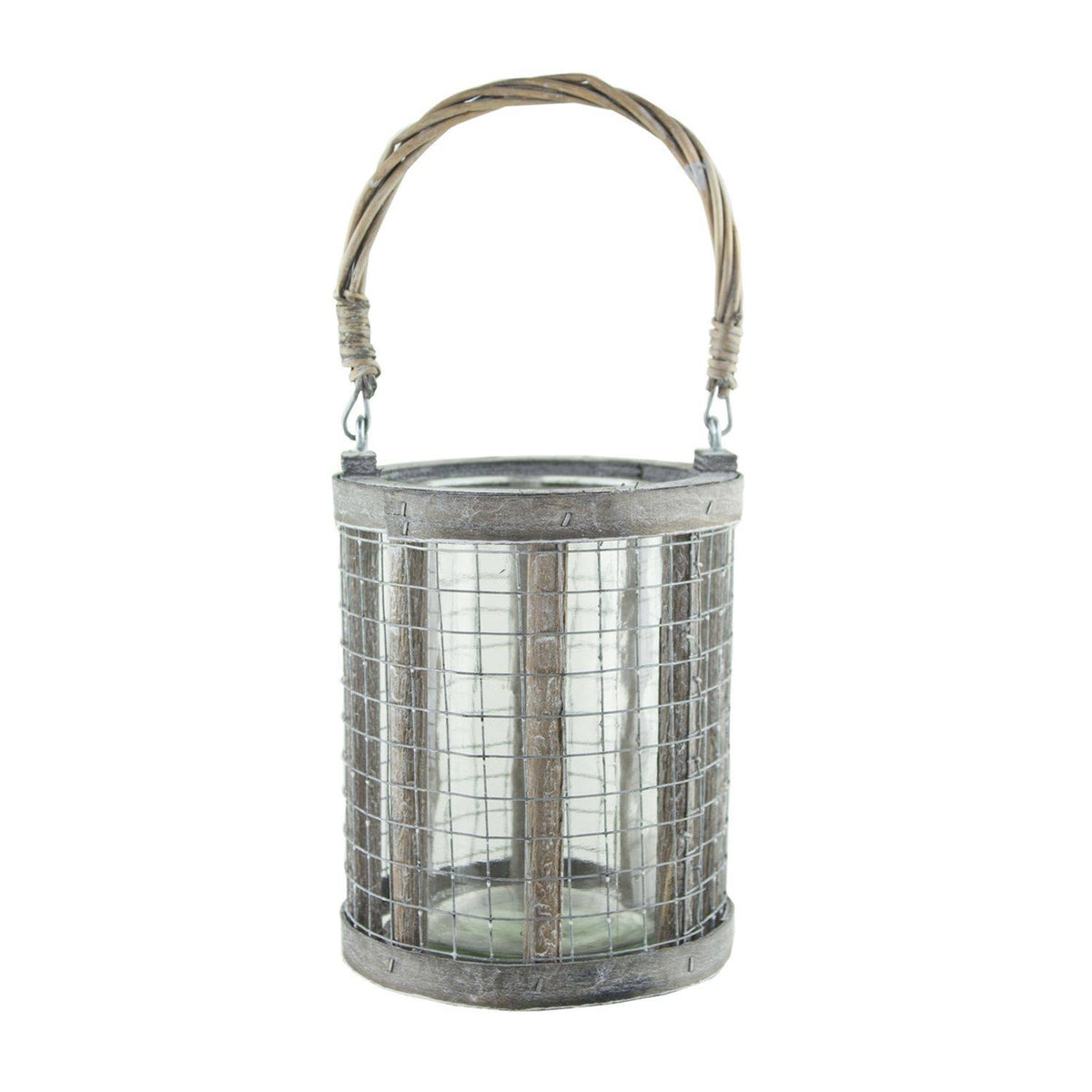 Wood Wire Lantern F50928