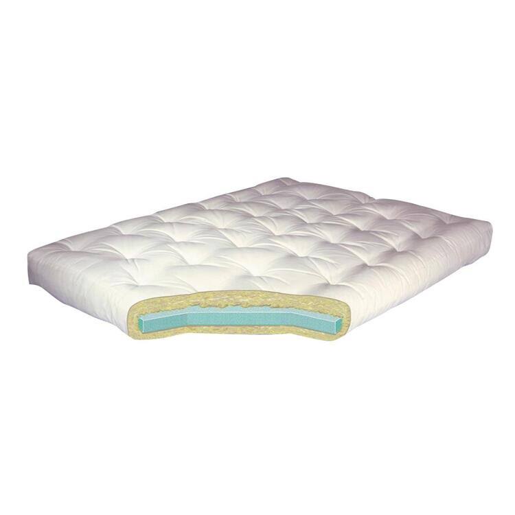 Blue Microfiber Futon Mattress S94914