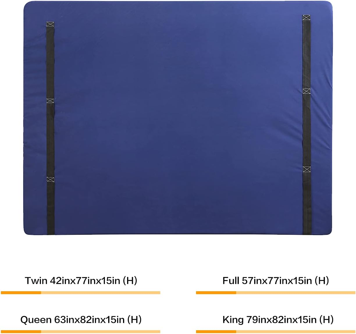 Twin Mattress Bag with Handles and Zipper R44336