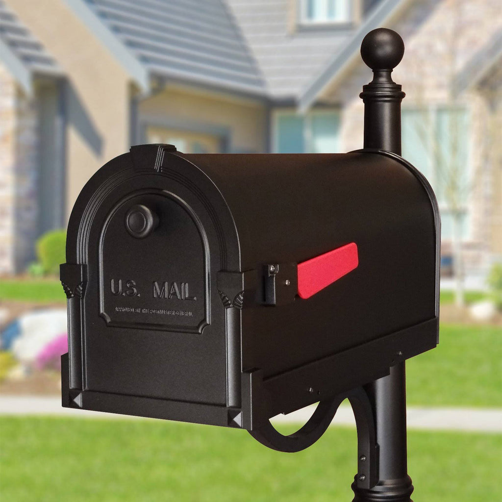 Swedish Silver Curbside Mailbox G46307