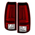 Red/Clear LED Tail Lights G9104