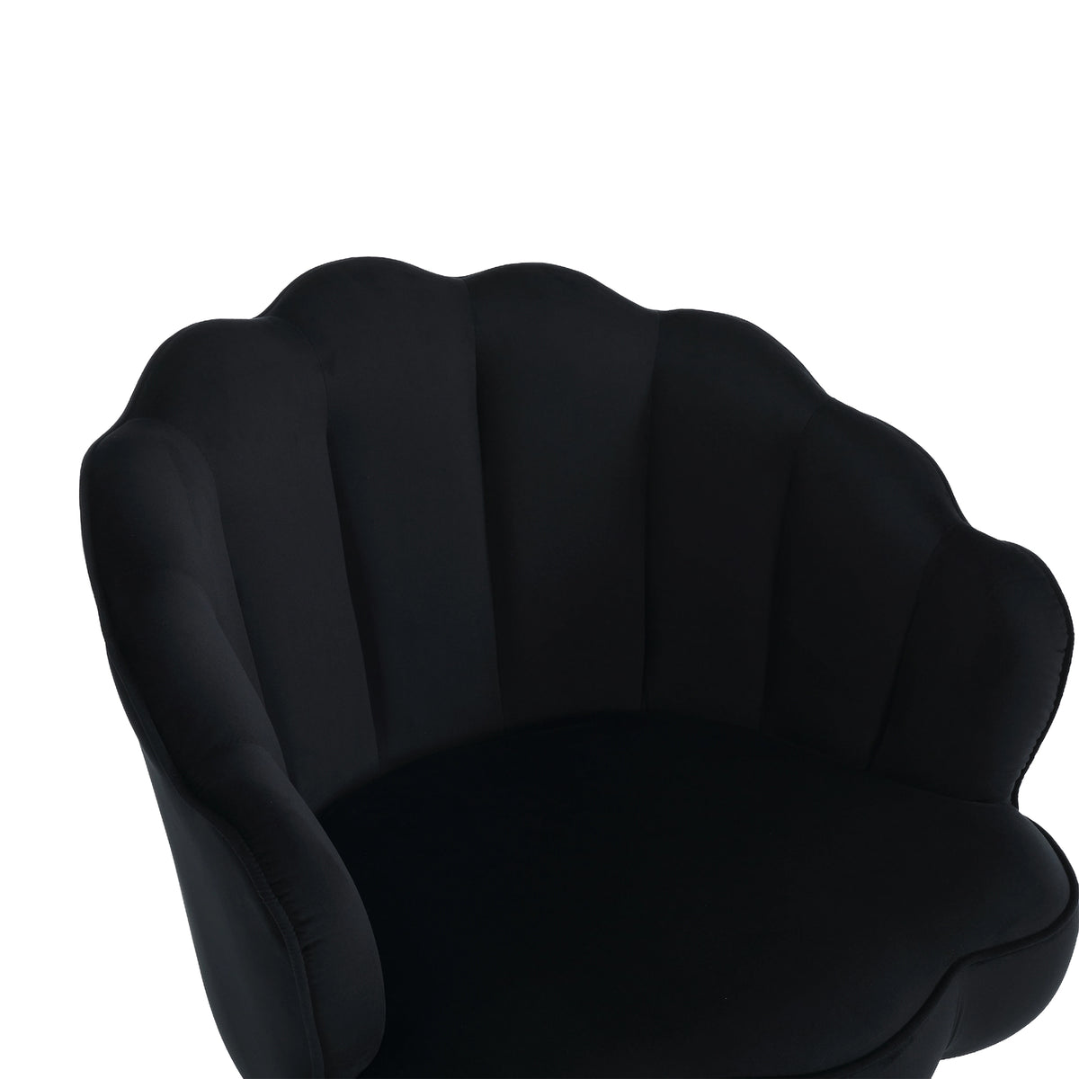 Mid-Century 360 Degree Swivel Cuddle Barrel Accent Sofa Chairs, Round Armchairs with Wide Upholstered, Velvet Fabric Chairs Y382