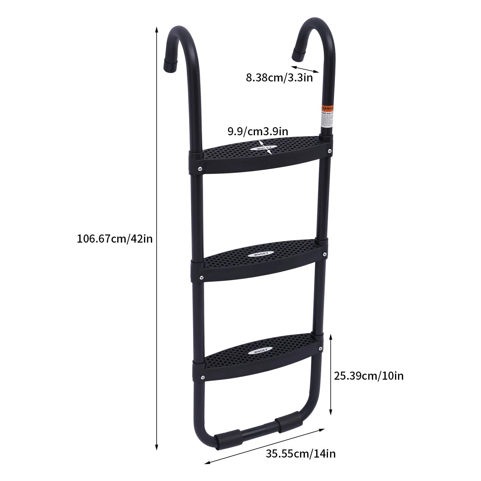 3-Step Steel Hanging Ladder N49389