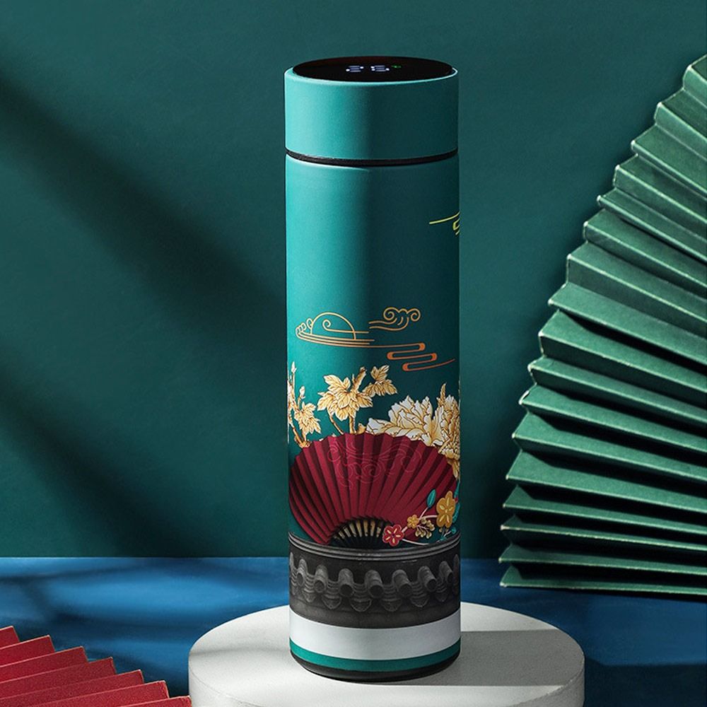Black Travel Mug with Intelligent Temperature Display N8038