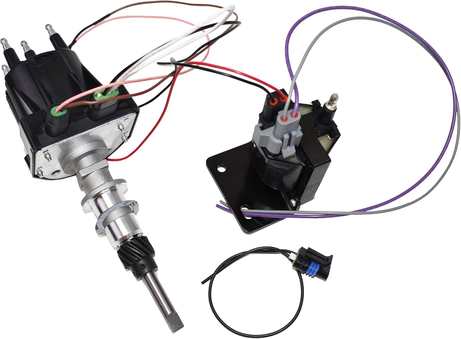 Red Cap Marine Electronic Ignition Distributor and Coil Upgrade Kit A300