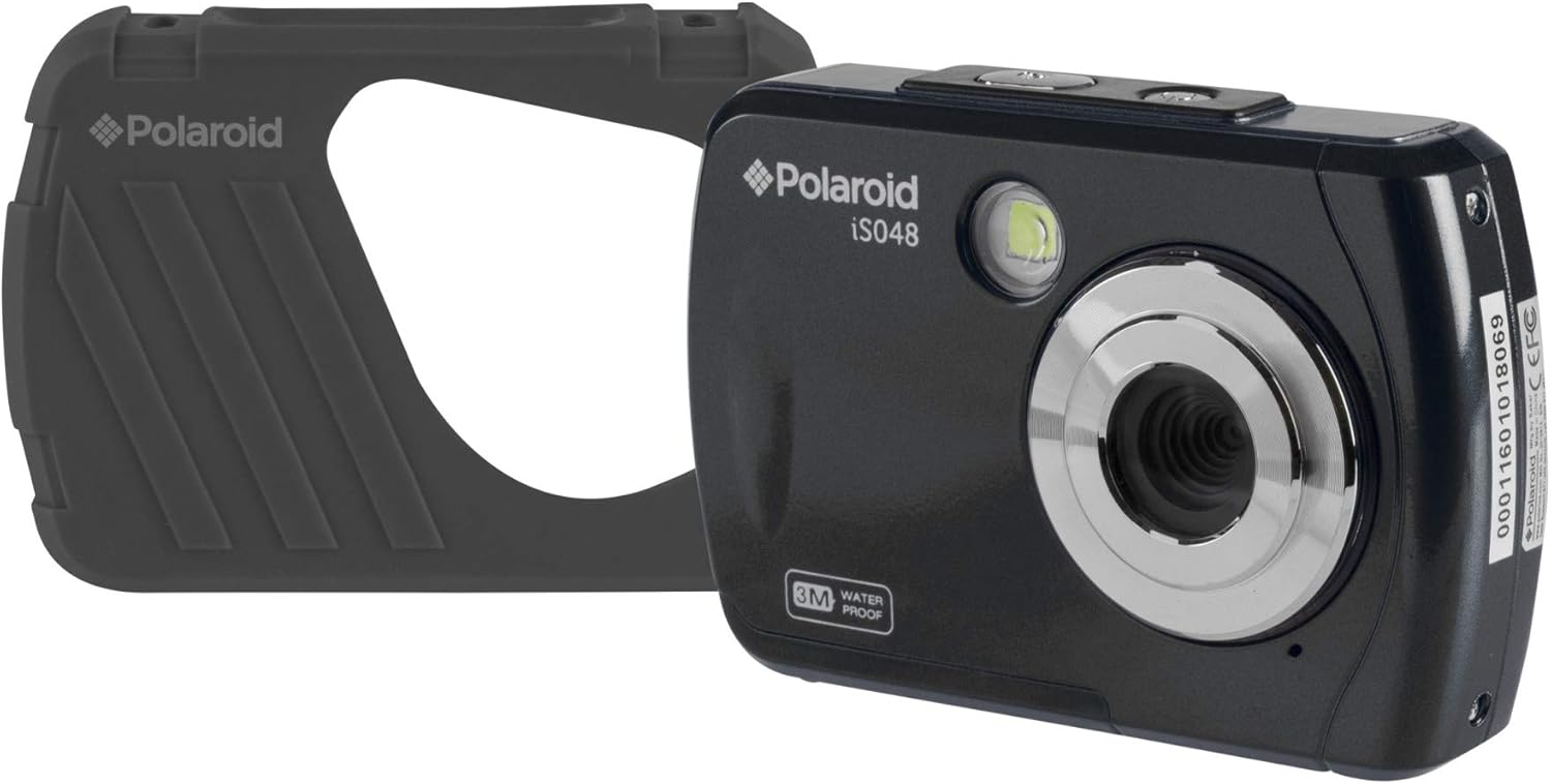 Black Waterproof 16 MP Digital Camera F30573