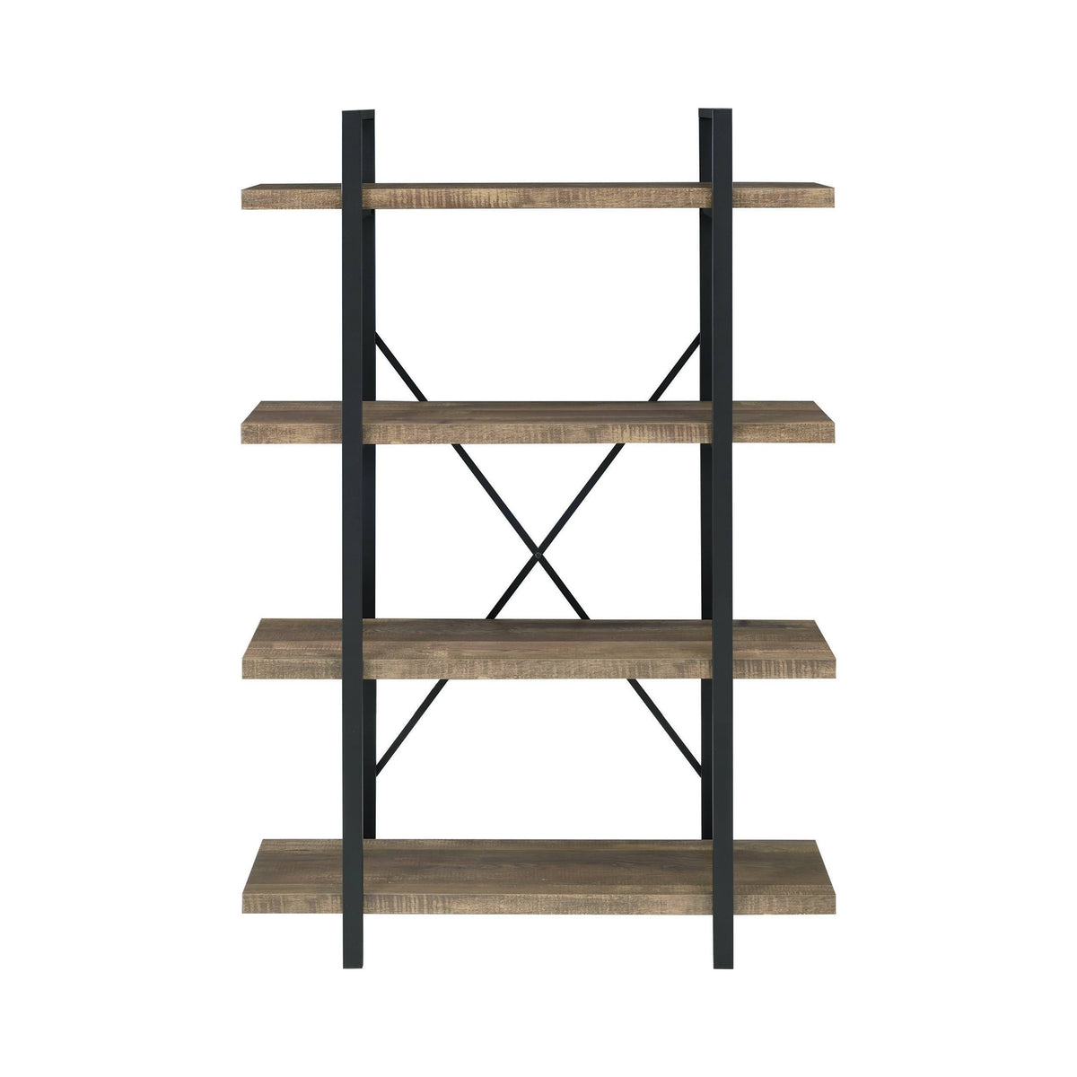 Rustic Oak Bookcase J586