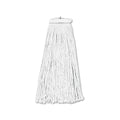 White 16oz Rayon Wet Mop Head, 12/Carton D904