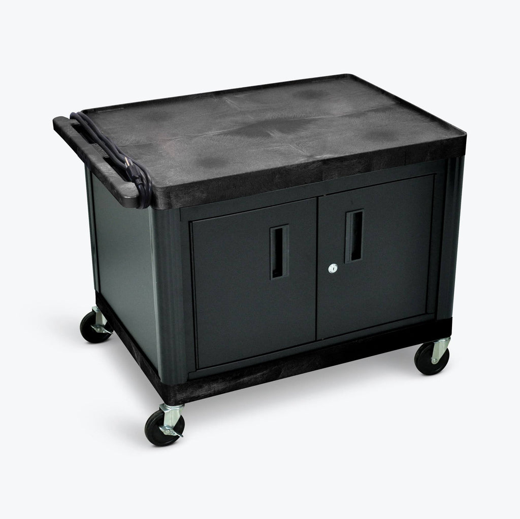 Cart with 3 Shelf Presentation and Cabinet Z447