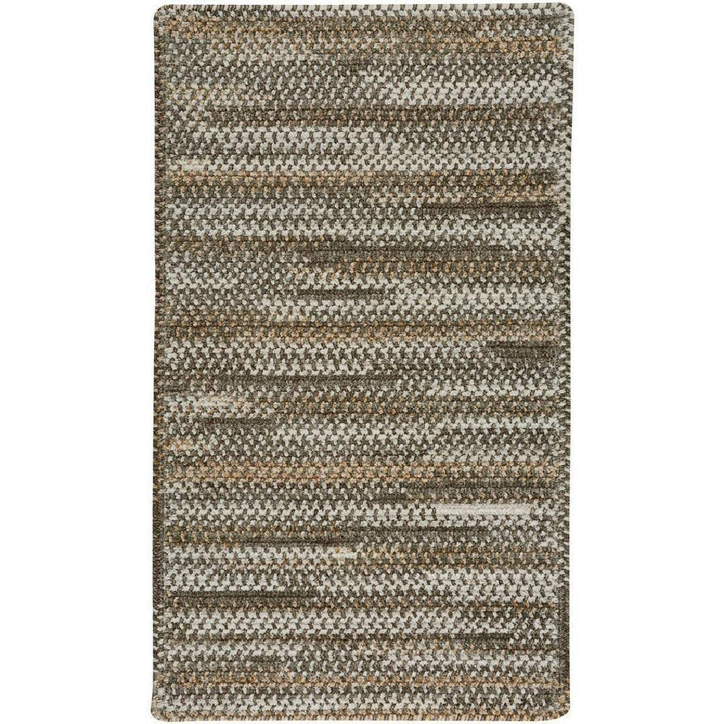 Oval Grey Braided Runner X481740