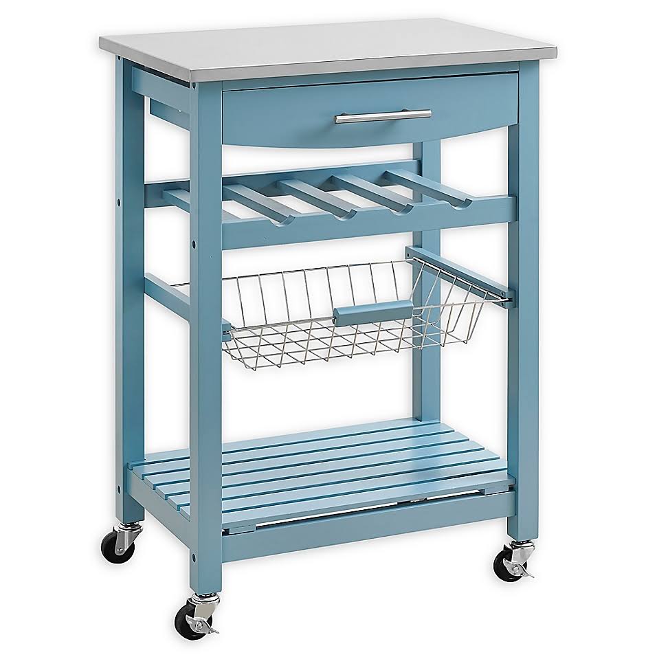 Blue Kitchen Cart H647977