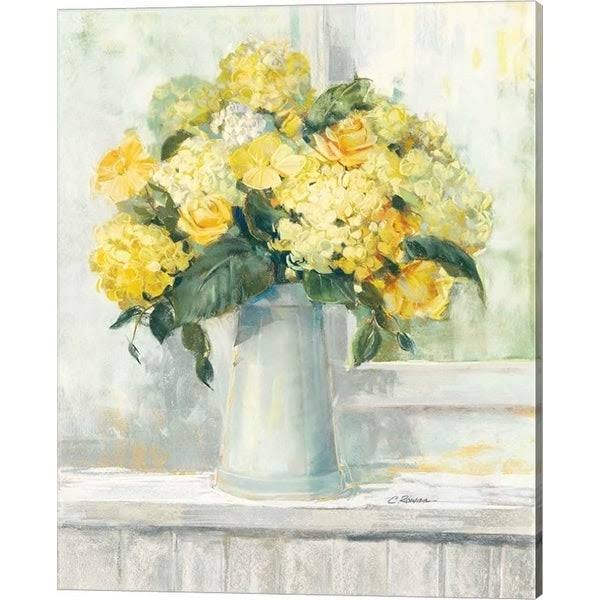 Yellow 2 Piece Canvas Art Set, 12 x 15 X122874
