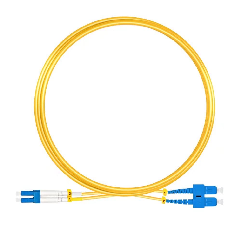 Fiber Optic Patch Cable Single Mode Duplex OS2 LC LC 0.5m N748