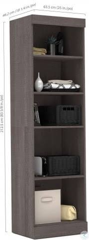 Bark Gray Storage Unit X34764