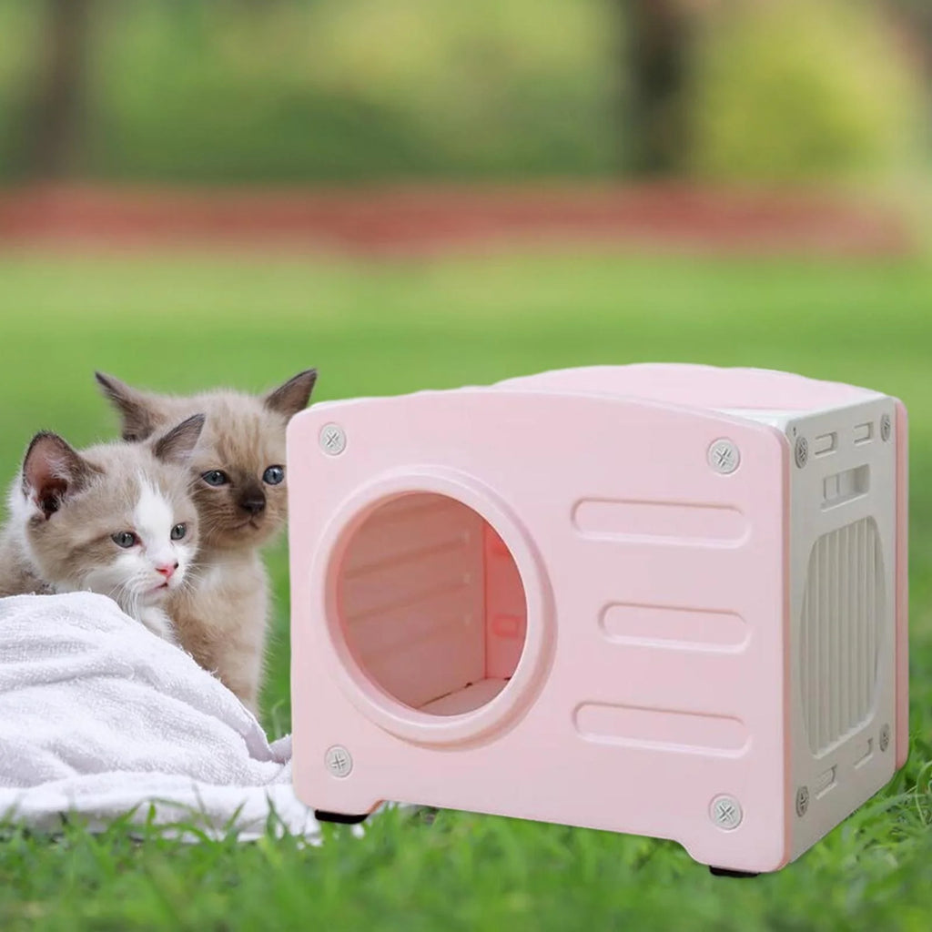 Pink Portable Pet House C947