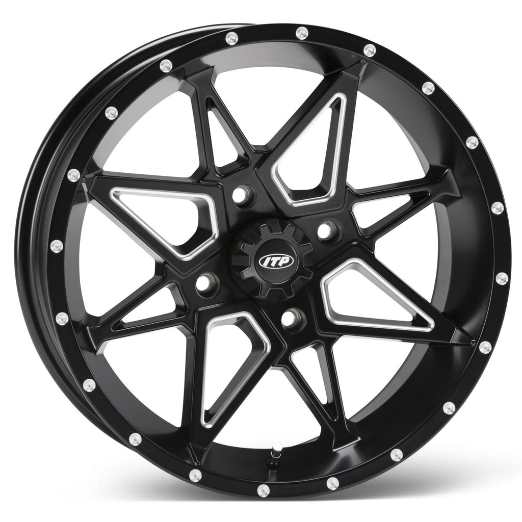 Matte Black 14x7 Wheel L372003