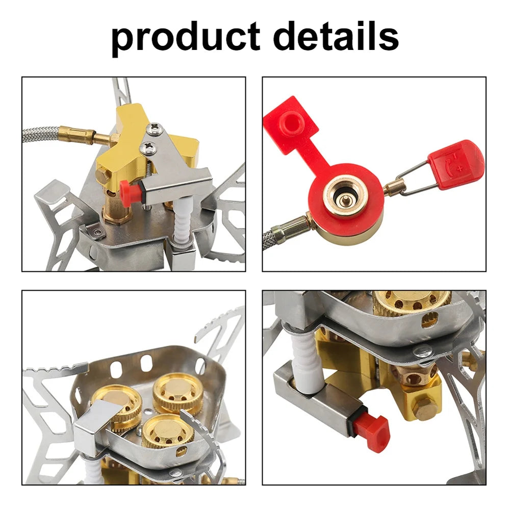 6800W 3 Core Camping Stove Y186