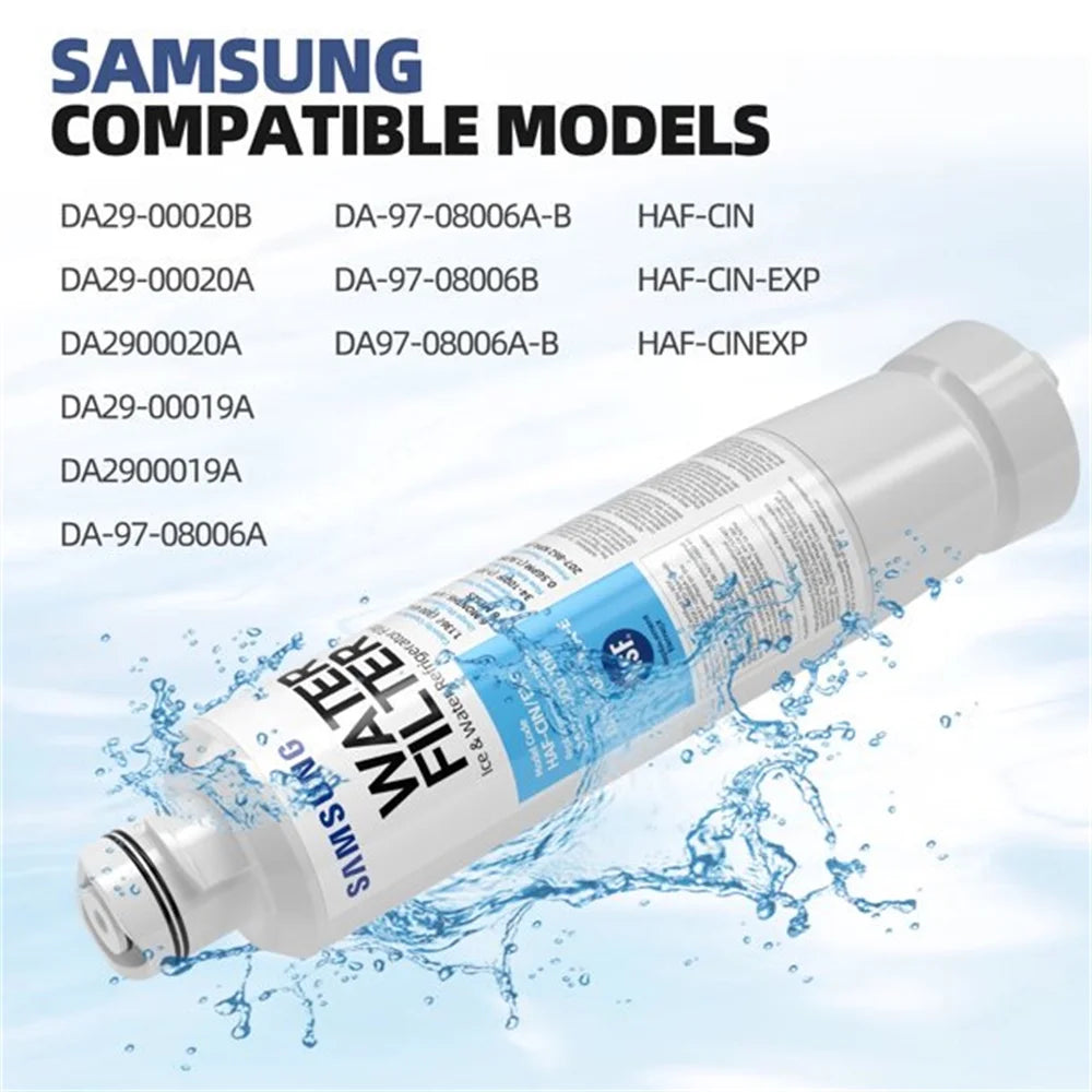 3 Pack Refrigerator Water Filter D807939