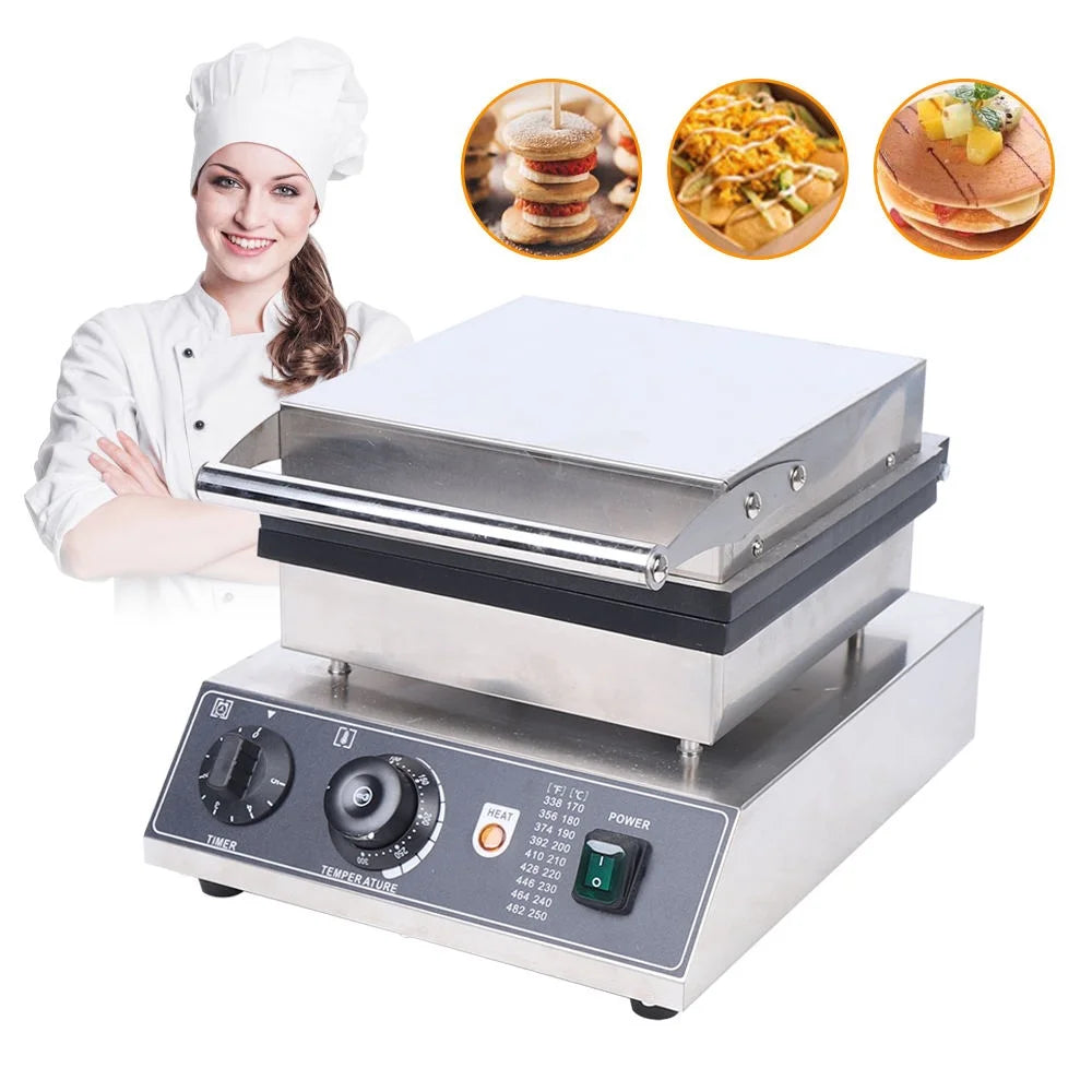 25Pcs Mini Non-stick Waffle Maker Machine 110V U563421