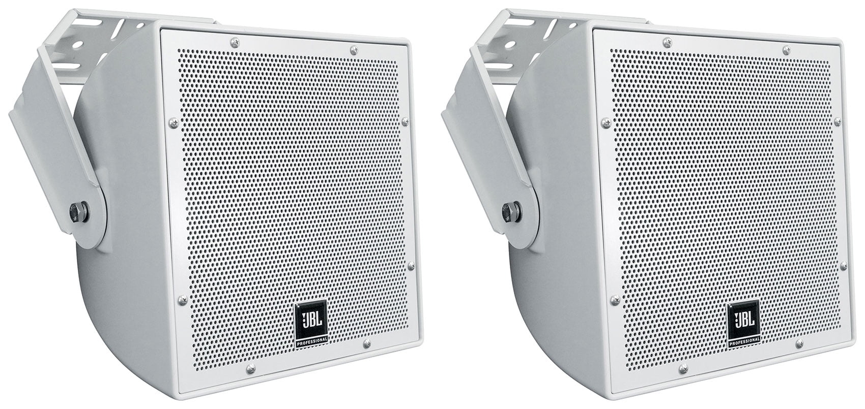 8" White Indoor/Outdoor Surface Mount Speakers W88442