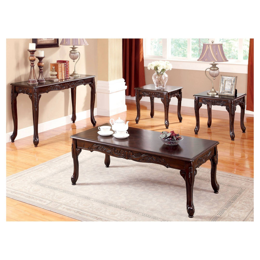 Dark Cherry Sofa Table E277