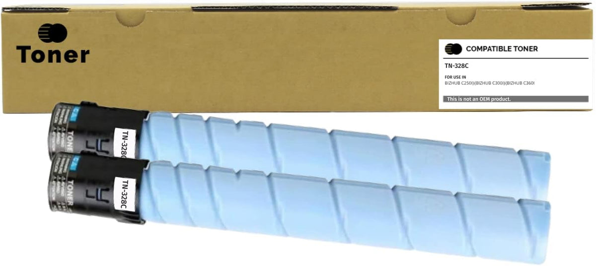 Cyan Toner Cartridge Pack of 2 Q68120