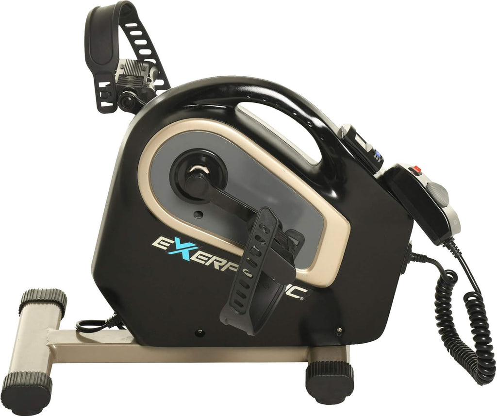 Black Motorized Electric Pedal Exerciser H79543